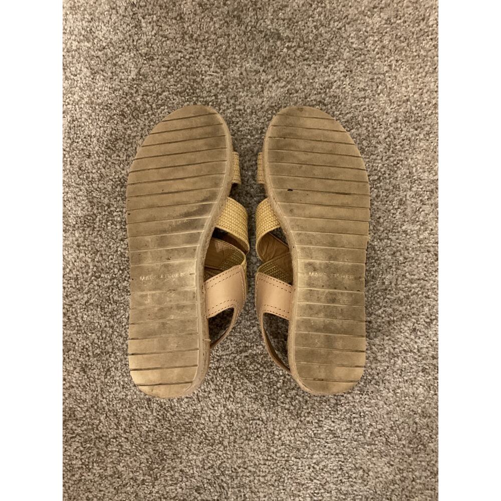 Marc Fisher Nalan Trail Sandals | Natural Raffia Crisscross Comfort Sandals,sz 8 - Picture 8 of 8